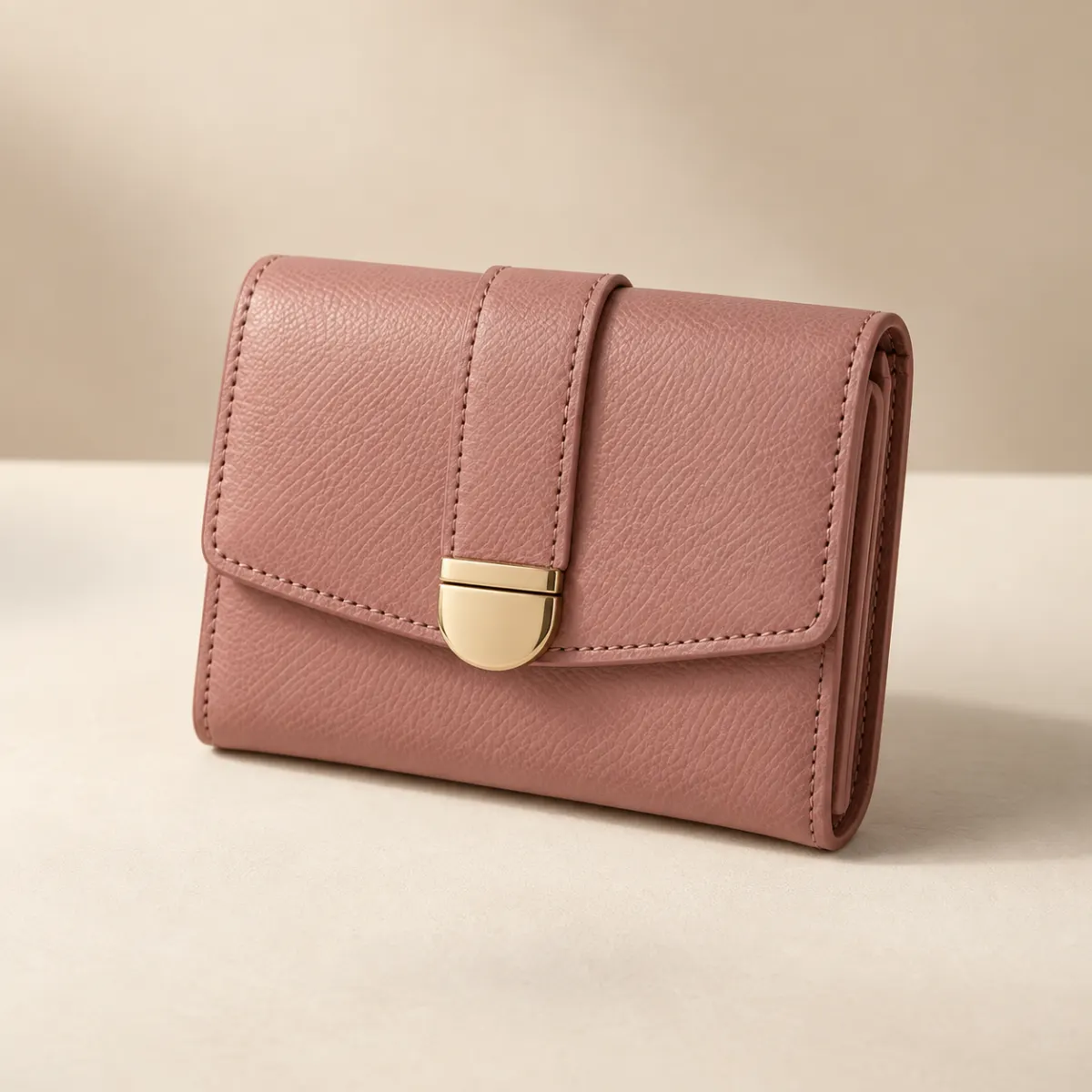 Compact Leather Wallet