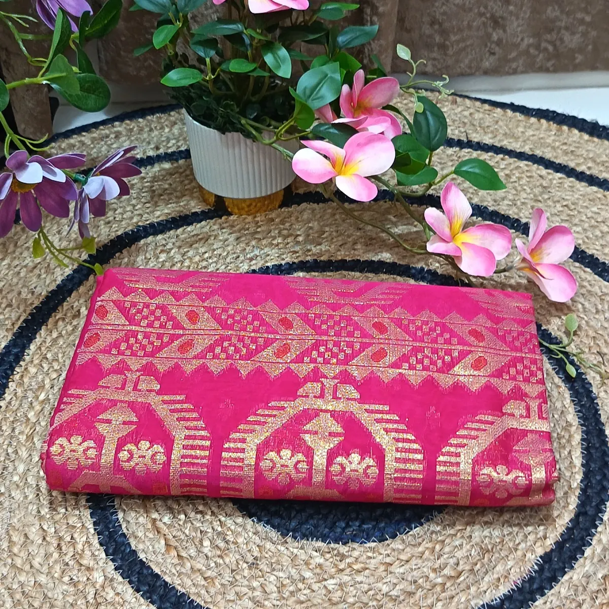 Jori jamdani saree — image 1