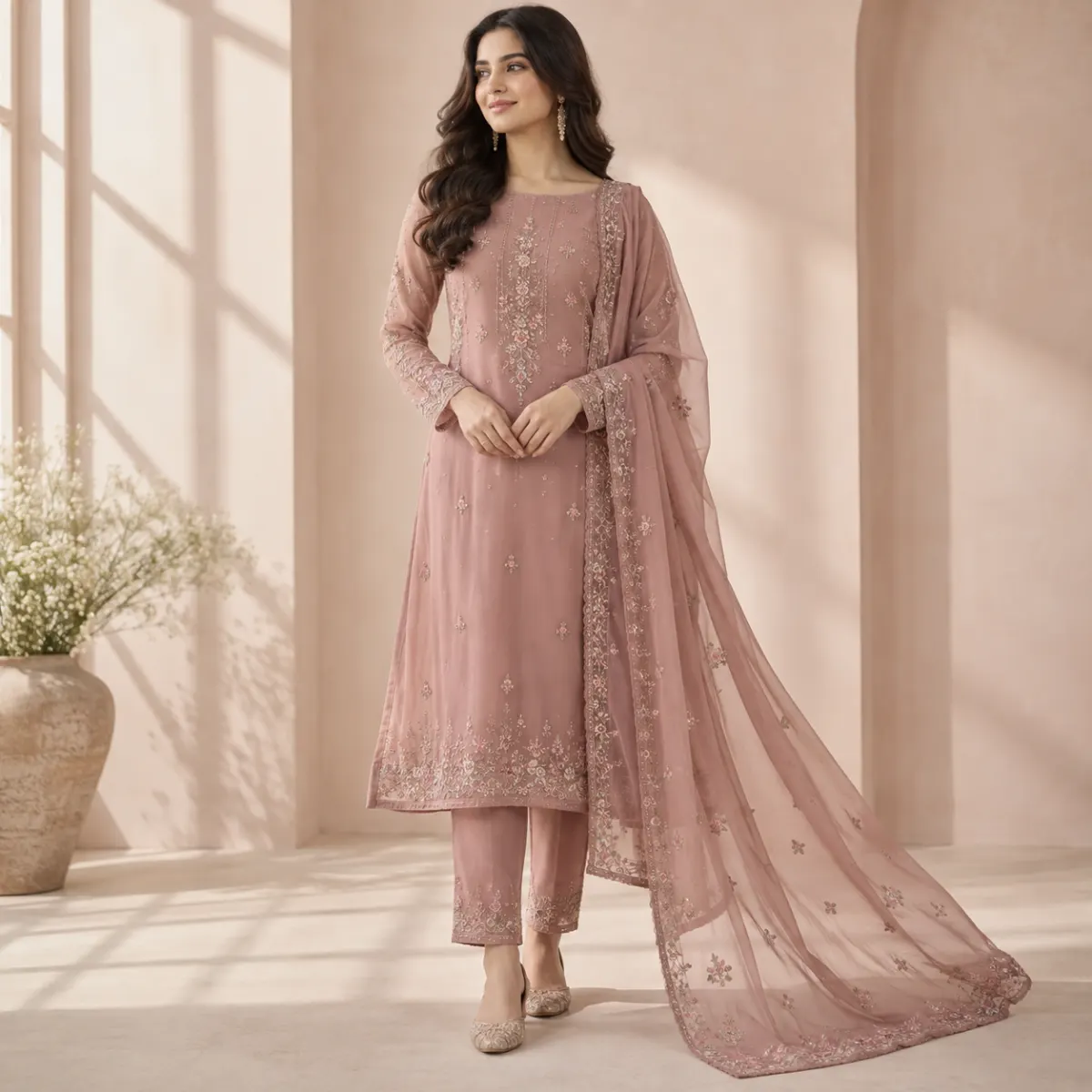 Georgette Party Kameez