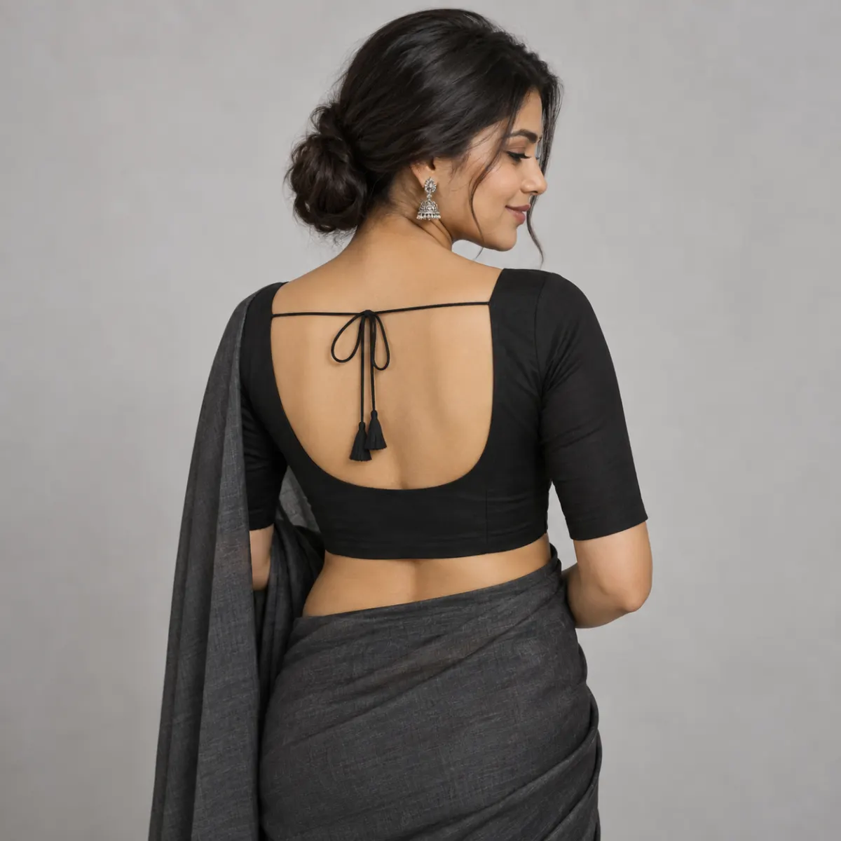 Embroidered Back Design Blouse